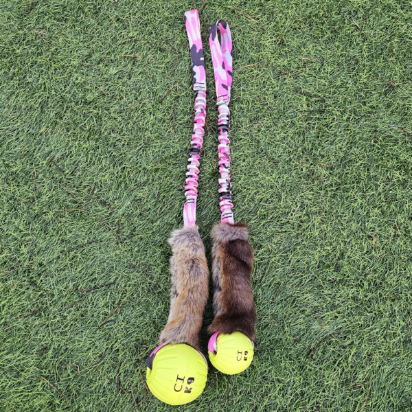 Pinkcamo-DuraFoam-tuggy with ball-EVA-Faux-Fur-Tug e nuff