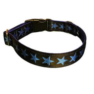 Blue Stars Dog Collar - Image 4