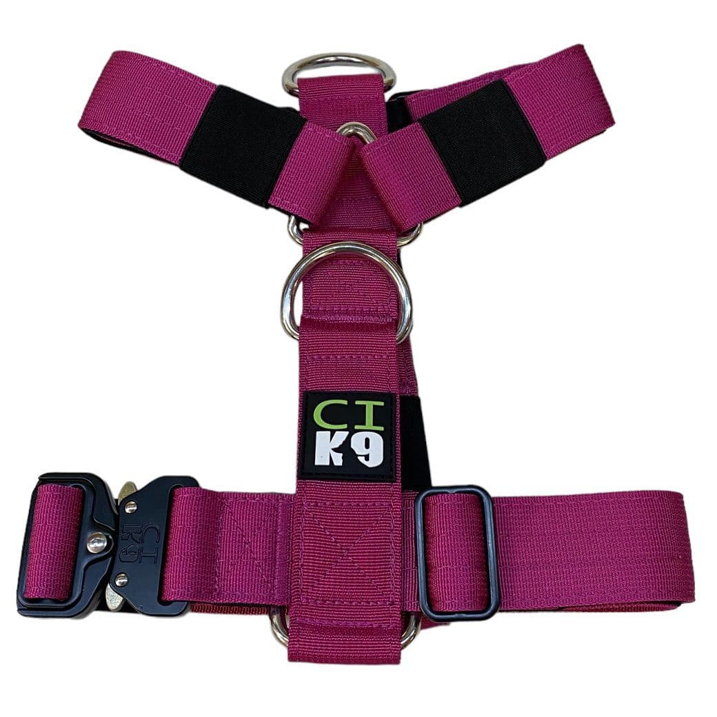Pink Multi Point Y Harness (Anti-Pull)