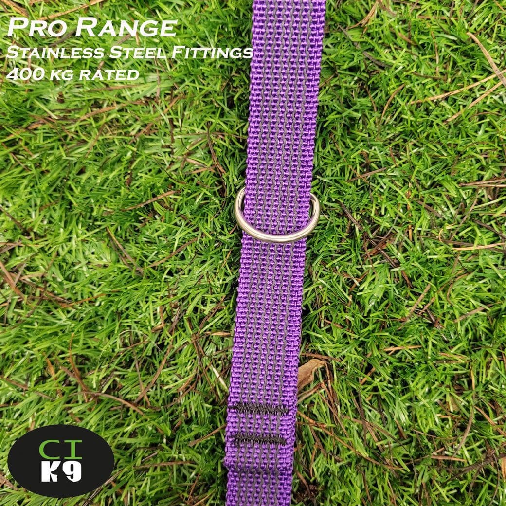 Purple Supa Grip Pro Lead (SS Fittings Grippy Webbing)